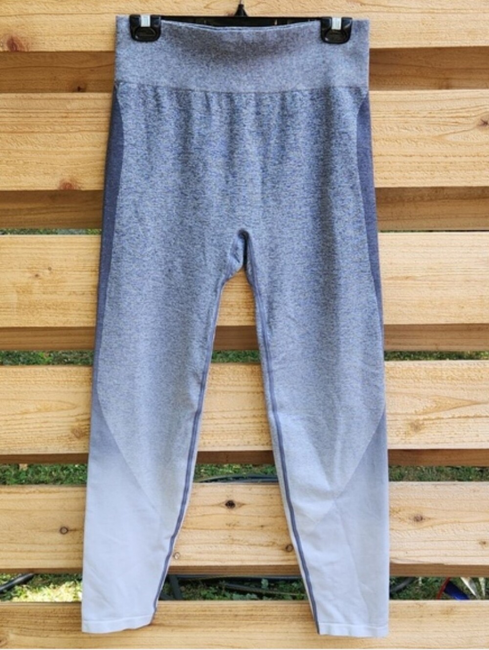 Victoria's Secret PINK Seamless High-waist Leggins Size XL Gray Ombre